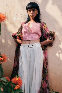 SWGT Pink Textured Bib