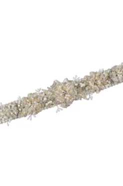 Lovetobag Silver Embellished Waist Belt -Cheap Wovencia Store 10lvb1 3