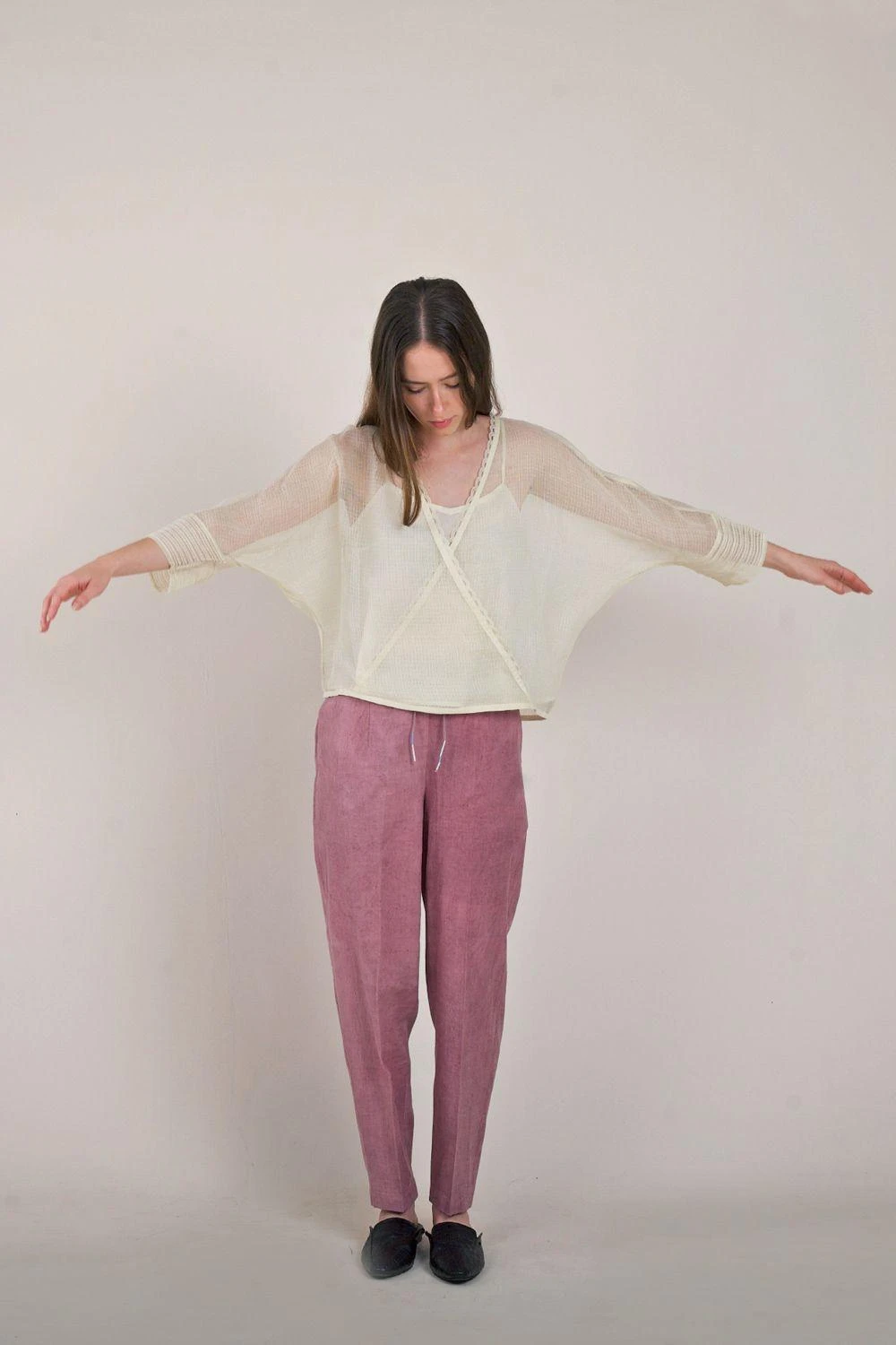 NAMBI-KAI Whisper White Blouse 1 NAMBI-KAI Whisper White Blouse