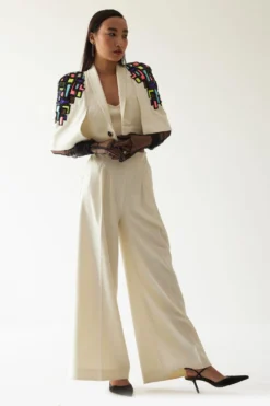 Mini Sondhi White Tailored Pants 6 Mini Sondhi White Tailored Pants -Cheap Wovencia Store 12723ms9 3 1