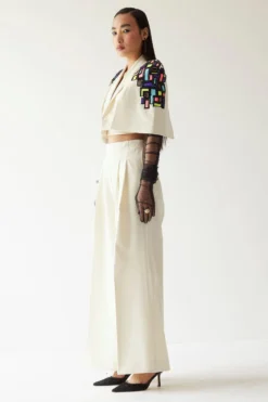 Mini Sondhi White Tailored Pants 7 Mini Sondhi White Tailored Pants -Cheap Wovencia Store 12723ms9 4 1