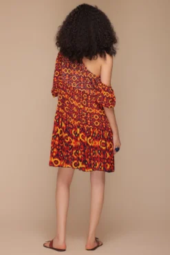 Payal Jain Tiffany Printed Dress -Cheap Wovencia Store 14623pj21 3