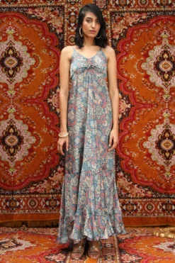 NORN Atlas Abstract Printed Dress