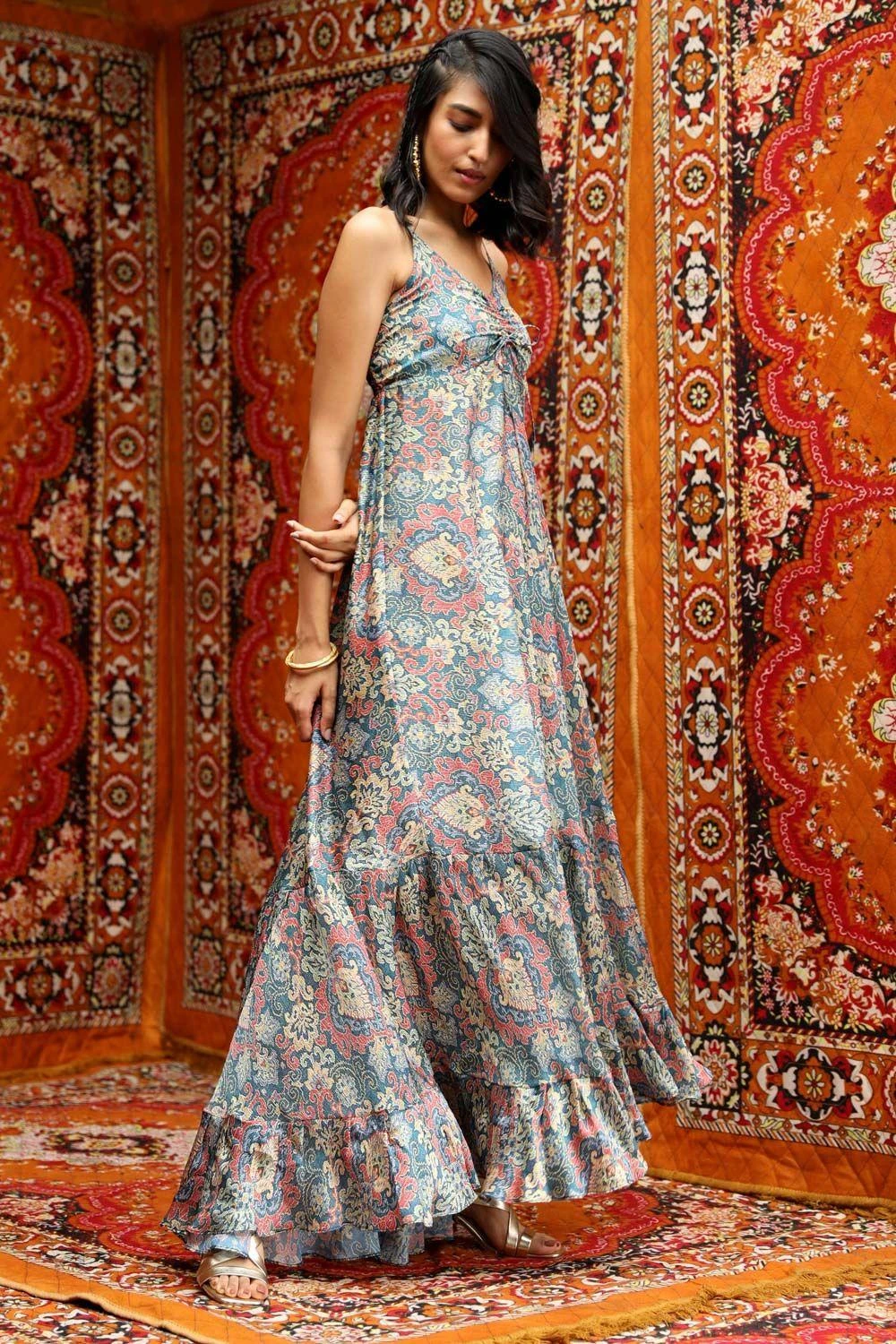 NORN Atlas Abstract Printed Dress 2 NORN Atlas Abstract Printed Dress - Image 2