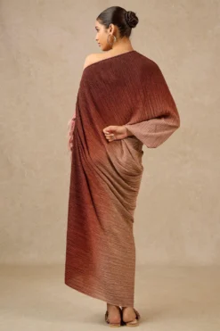 Tarun Tahiliani Copper Ombre Off Shoulder Dress -Cheap Wovencia Store 16923tt13 4