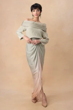 Aikeyah Green Ella Top