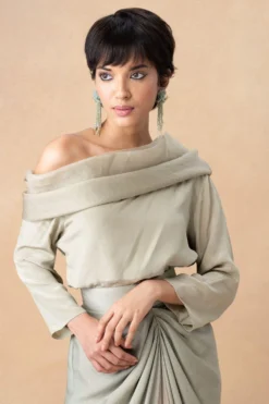 Aikeyah Green Ella Top -Cheap Wovencia Store 171023bs16 4