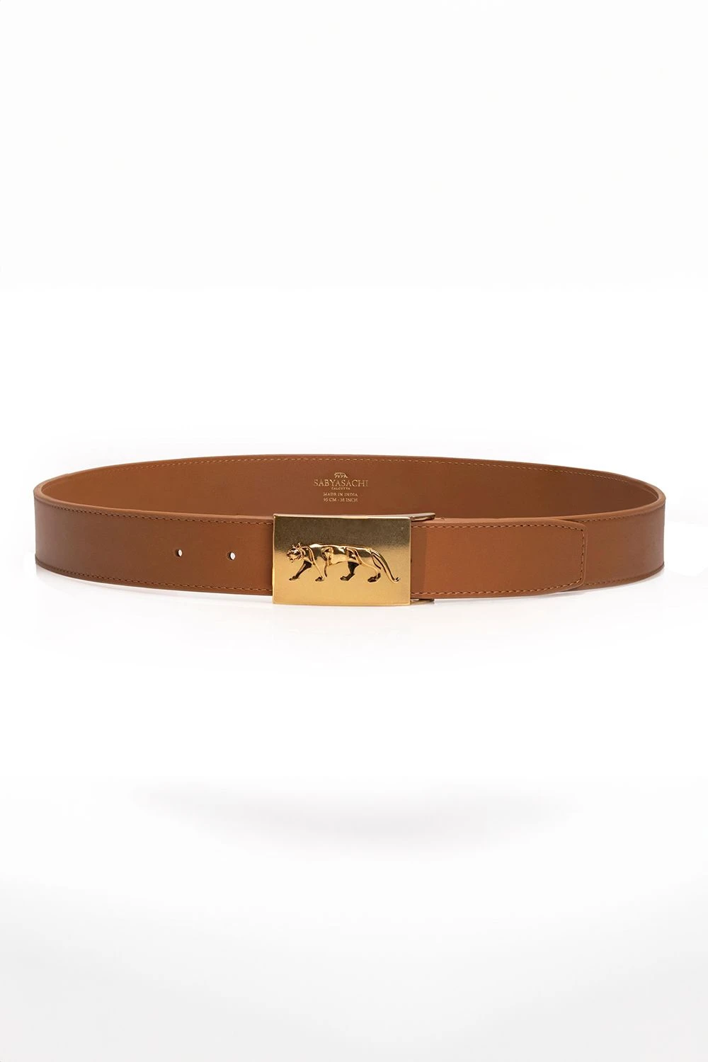 Sabyasachi Mustard Tan Royal Bengal Tiger Belt 1 Sabyasachi Mustard Tan Royal Bengal Tiger Belt