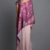 Amit Aggarwal Metallic Asymmetric Plum Top
