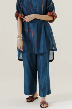 Sunira Designs Blue Mool Ijar Pants -Cheap Wovencia Store 197sun33 3