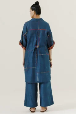 Sunira Designs Blue Mool Ijar Pants -Cheap Wovencia Store 197sun33 6