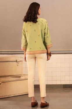 Payal Pratap Krall Round Neck Embroidered Top -Cheap Wovencia Store 1sb 103 g 5