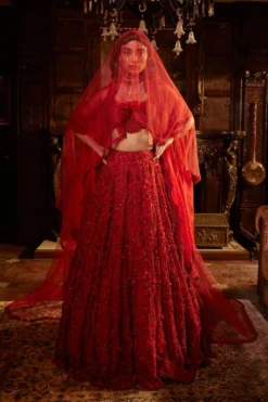 Ridhima Bhasin Maryam 3-D Embellished Lehenga Set -Cheap Wovencia Store 20042023rb02 3