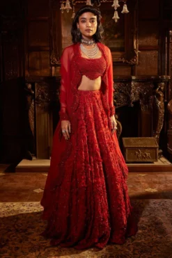 Ridhima Bhasin Maryam 3-D Embellished Lehenga Set -Cheap Wovencia Store 20042023rb02 4