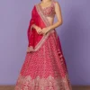 Anushree Reddy Hot Pink Shukrana Lehenga Set