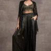 Tarun Tahiliani Black Sequined Gilet