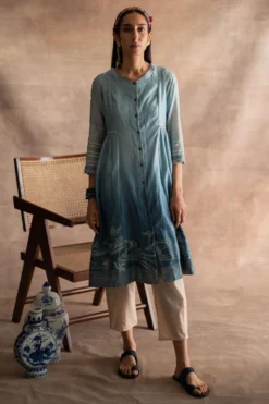 Swatti Kapoor Ivory Cotton Pants