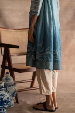 Swatti Kapoor Ivory Cotton Pants -Cheap Wovencia Store 233swk18 3