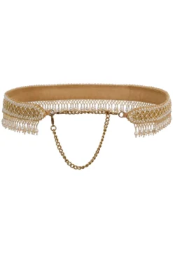 Lovetobag Kiah Gold Embellished Waist Belt -Cheap Wovencia Store 238lb49 4