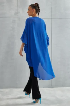 Namrata Joshipura Metallic Hexa Frill Tunic -Cheap Wovencia Store 25723nj34 4 1