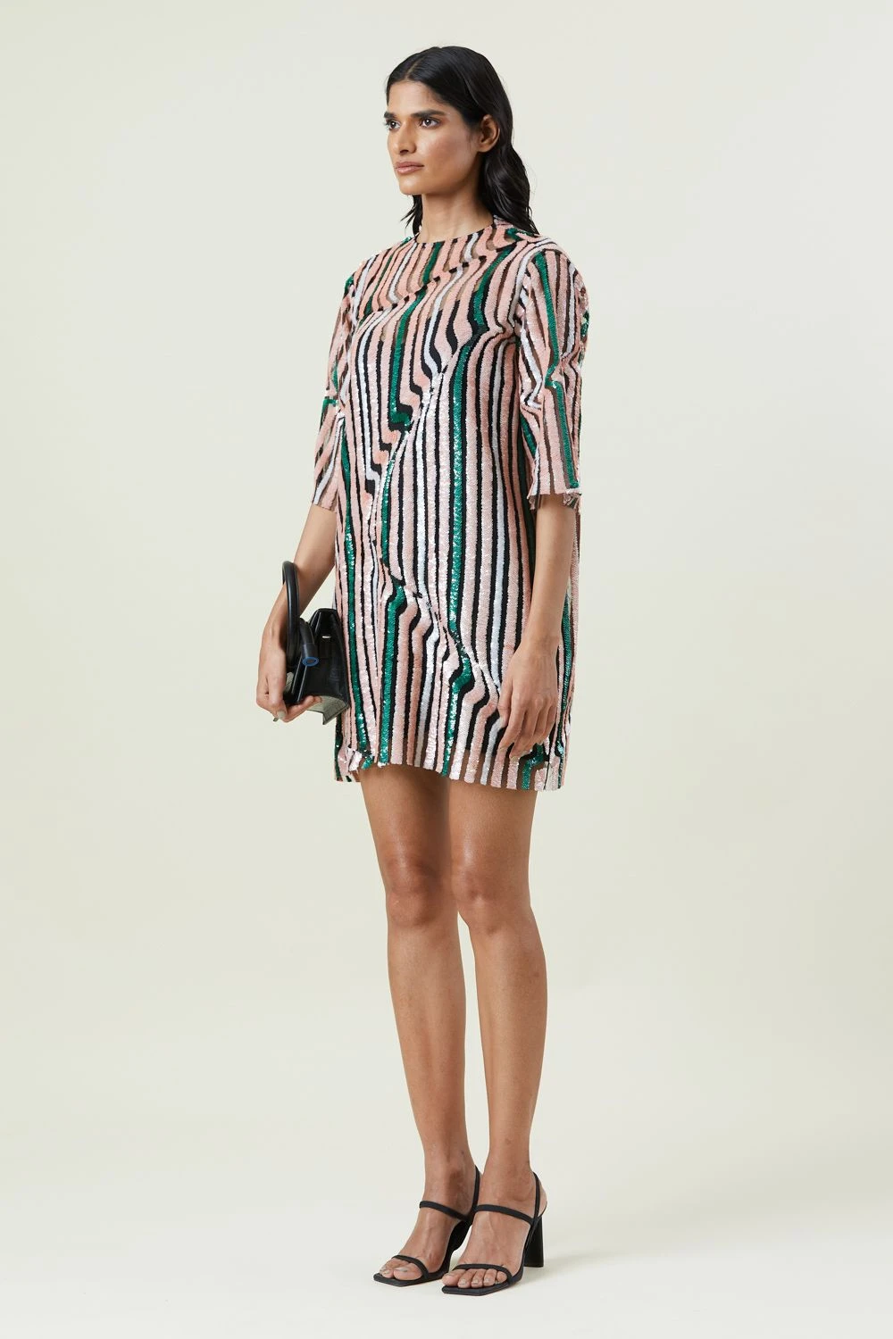 Kanika Goyal Label Multicoloured Hand-embellished Dress 3 Kanika Goyal Label Multicoloured Hand-embellished Dress - Image 3