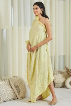 Twenty Nine Yellow Shibori One Shoulder Dress 8 Twenty Nine Yellow Shibori One Shoulder Dress -Cheap Wovencia Store 287twennin11 3
