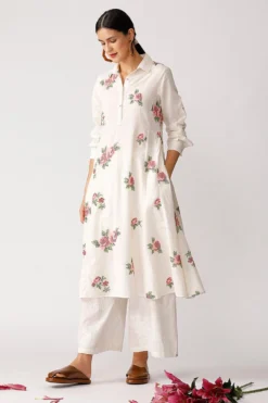 Umbar White Gris Pants