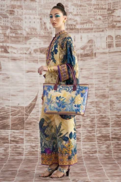 Rajdeep Ranawat Mustard Permaz Floral Printed Pants -Cheap Wovencia Store 3103rr41 3