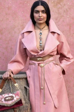 Sabyasachi Tan Wide Bengal Tiger Belt