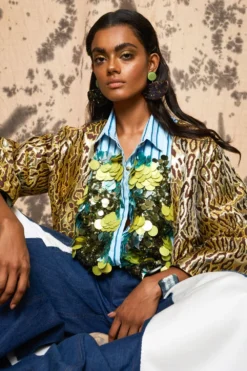 Rara Avis Blue Striped Shirt 5 Rara Avis Blue Striped Shirt -Cheap Wovencia Store 3823ra11 3