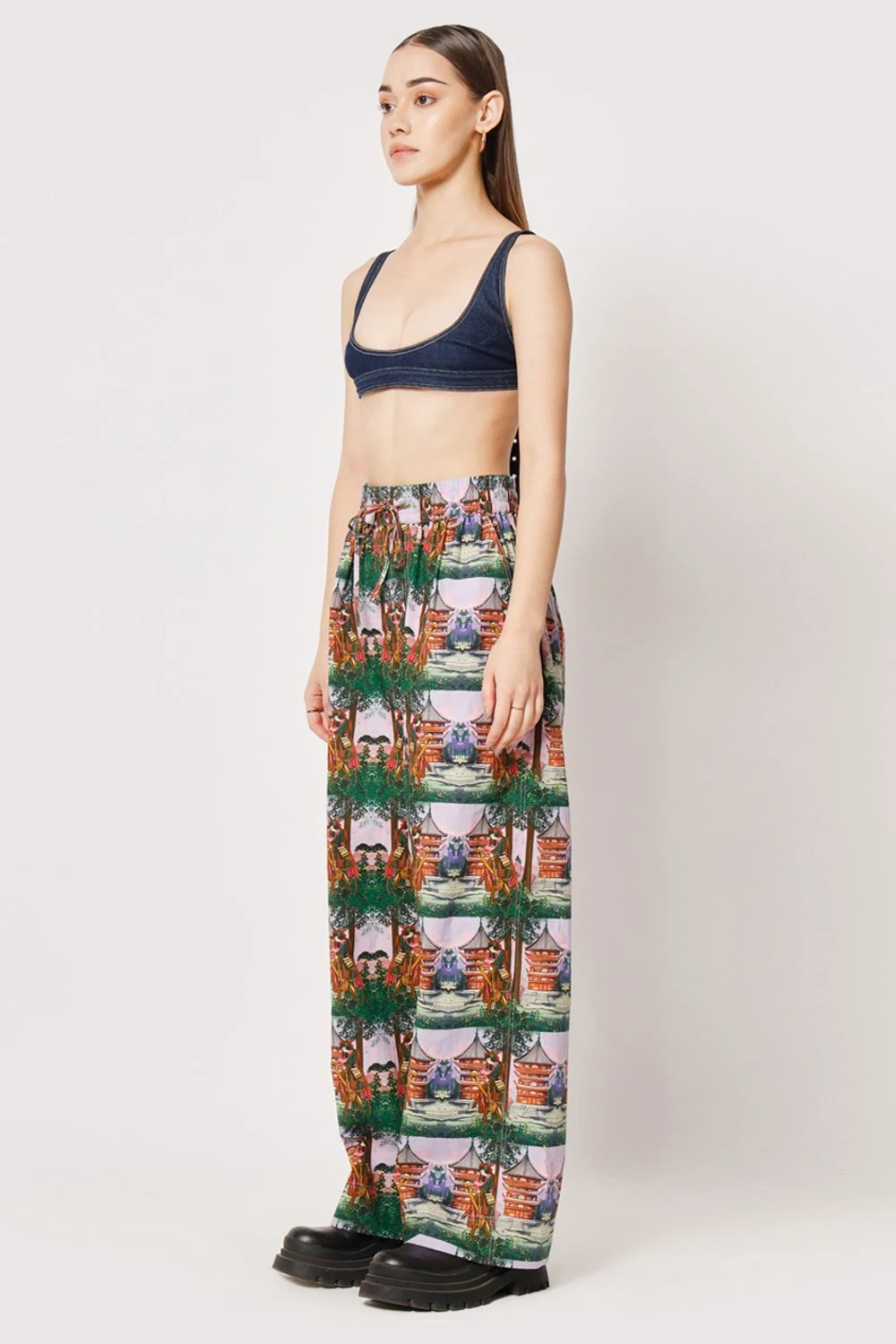 Two Point Two Purple Mahjon Pants 3 Two Point Two Purple Mahjon Pants - Image 3