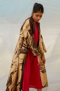 Bennch Red Flared Dress & Jacket Set -Cheap Wovencia Store 8323be4 6