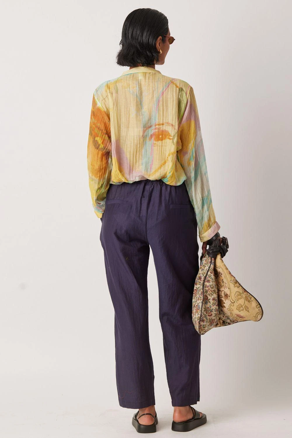 YAVI Labile Abstract Printed Top 3 YAVI Labile Abstract Printed Top - Image 3