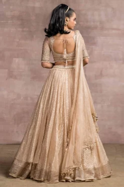 Tarun Tahiliani Gold Kalidar Lehenga Set -Cheap Wovencia Store fa awu pkz kl 4 cw 49 3 1