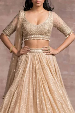 Tarun Tahiliani Gold Kalidar Lehenga Set -Cheap Wovencia Store fa awu pkz kl 4 cw 49 4 1