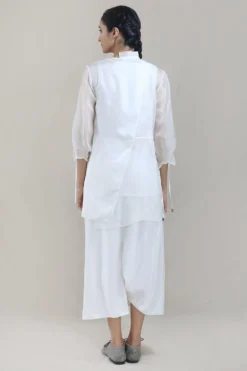 Ivory Half Silk Half Kota Shirt 7 Ivory Half Silk Half Kota Shirt -Cheap Wovencia Store int ss20 d1 18 4