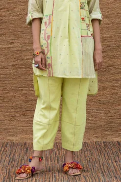 Sunira Designs Green Boho Pants -Cheap Wovencia Store j2227b 3