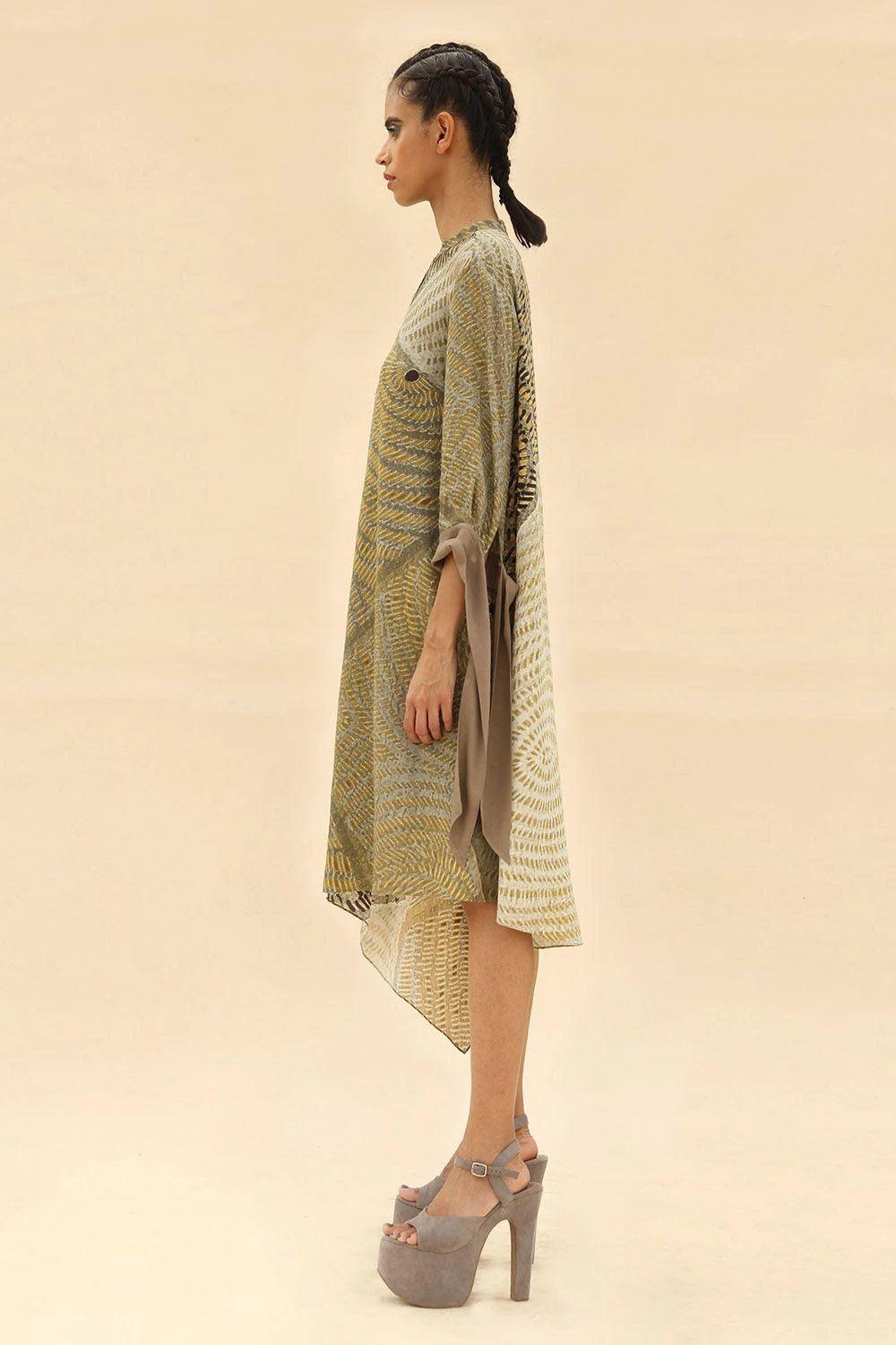 Abhishek Sharma Tie & Dye Shirt Dress 2 Abhishek Sharma Tie & Dye Shirt Dress - Image 2