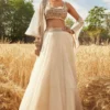 Ridhima Bhasin Ivory Embroidered Lehenga Set