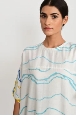 Rias Jaipur Handblock Printed Relaxed Dress 8 Rias Jaipur Handblock Printed Relaxed Dress -Cheap Wovencia Store rias par 10 4 1