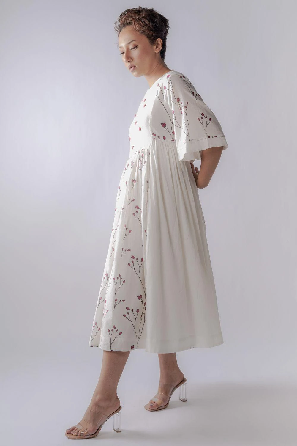 Sneha Arora Amour Gathered Dress 2 Sneha Arora Amour Gathered Dress - Image 2