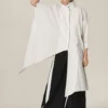 Chola Dropped Sleeved Kaftan Shirt With A High Collar