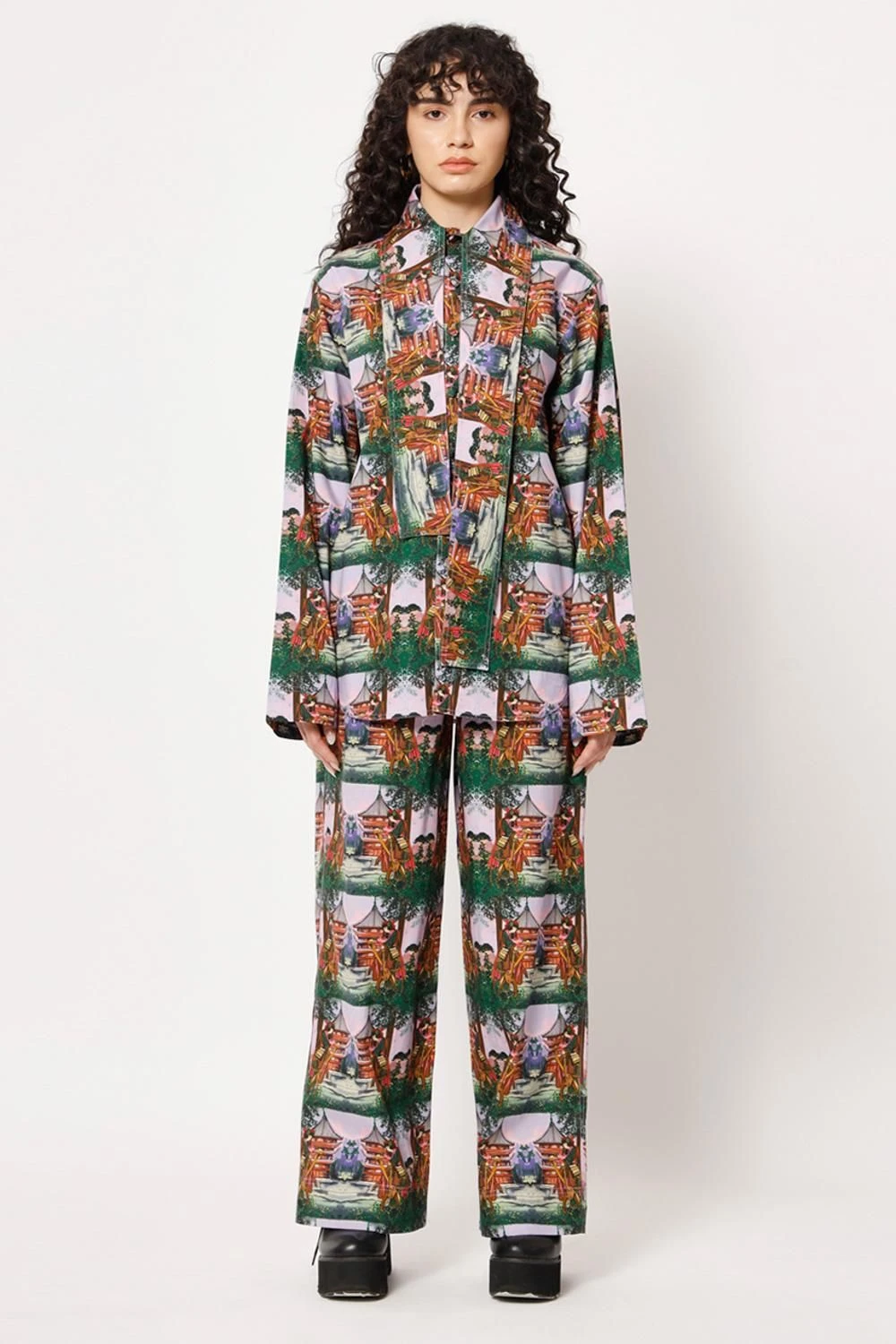 Two Point Two Purple Mahjon Pants 1 Two Point Two Purple Mahjon Pants