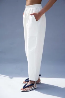 SWGT Voluminous Ivory Pants -Cheap Wovencia Store tr2 kh 4